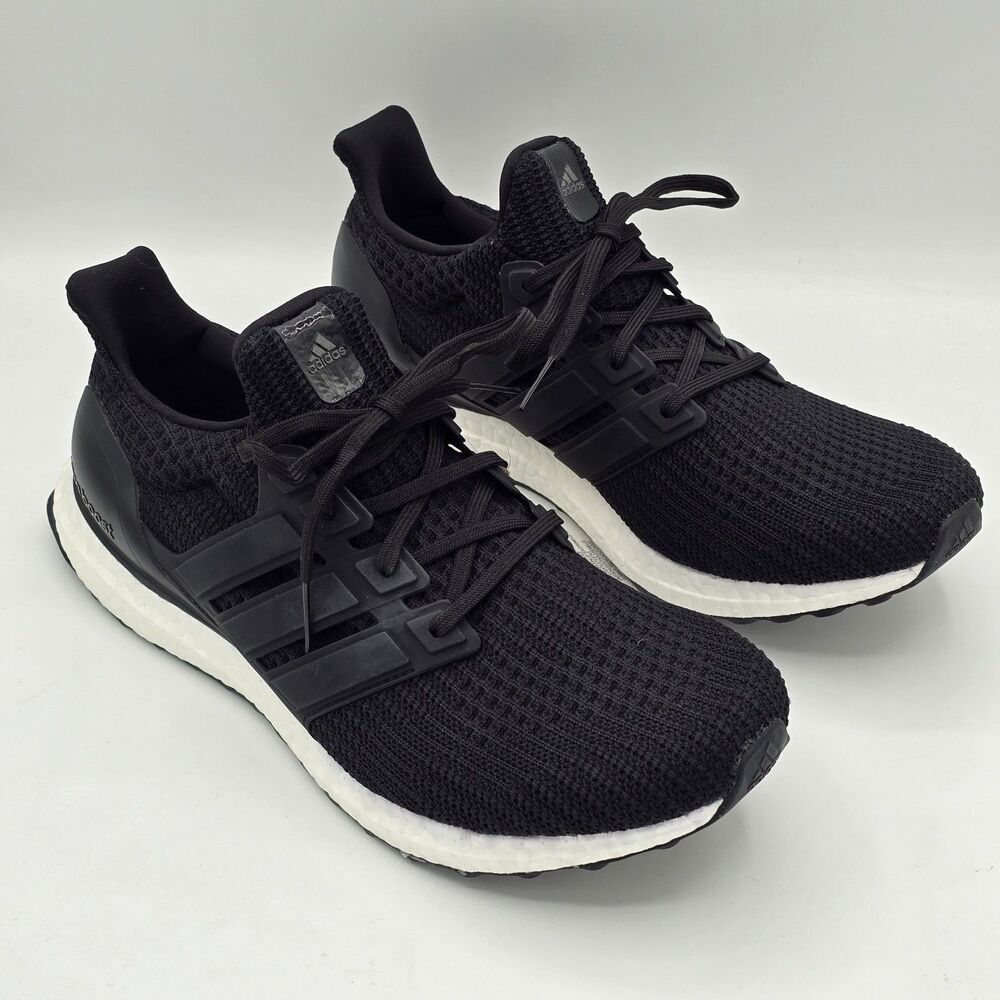 Adidas UltraBoost 4.0 DNA Running Shoes Men’s Boost Black White FY9318 10.5